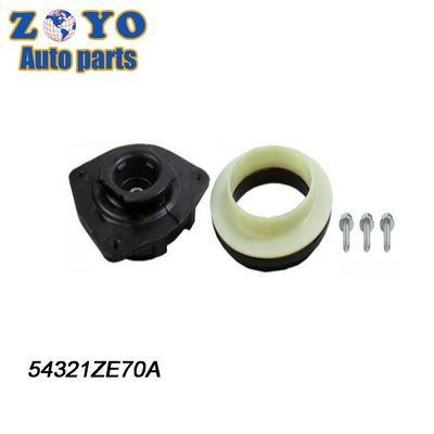 54321ZE70A 닛산 티다 2013-2016 자동차 서스펜션 부품에 대한 E 코팅 고무 스트루트 마운트